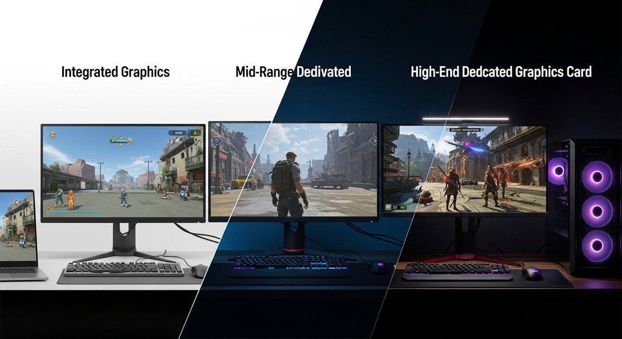 내장그래픽과 외장그래픽 차이 게임 성능 얼마나 차이 날까?3가지