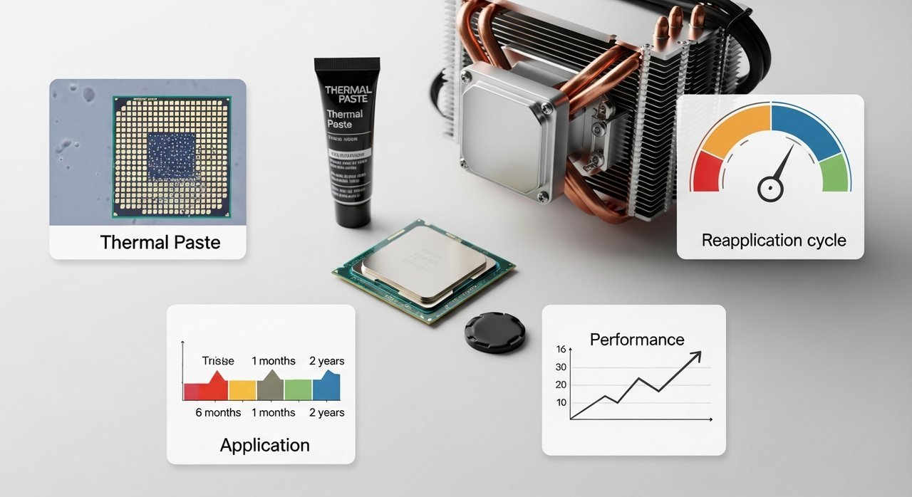 써멀구리스 역할과 재도포 주기 성능에 영향 있을까? 핵심 5가지