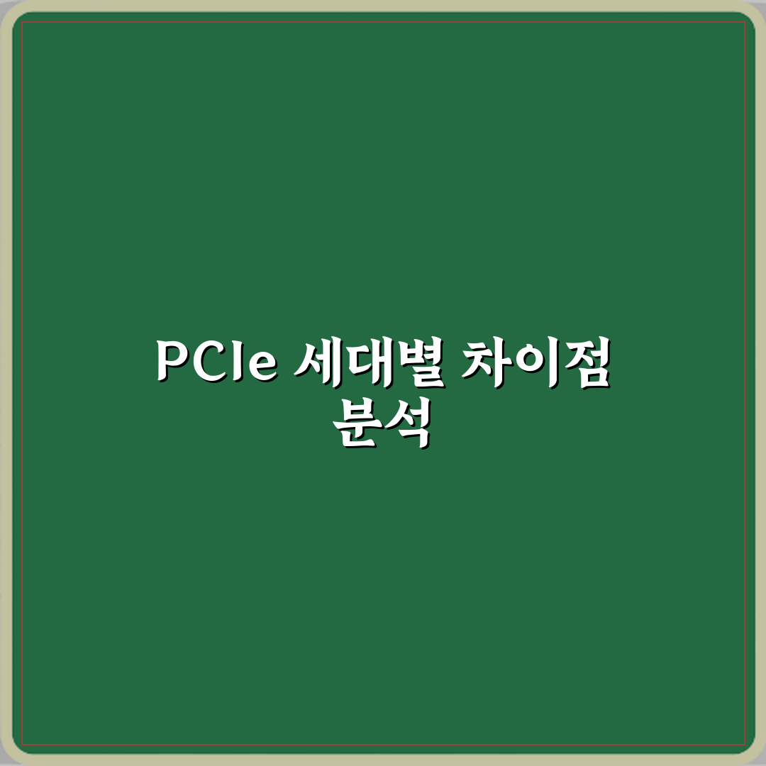 PCIe 3.0과 PCIe 4.0 차이 체감되는 작업은 무엇일까 심층분석 7가지 핵심포인트